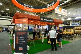 Simpson Strong Tie Product Pavilion at Deck Expo