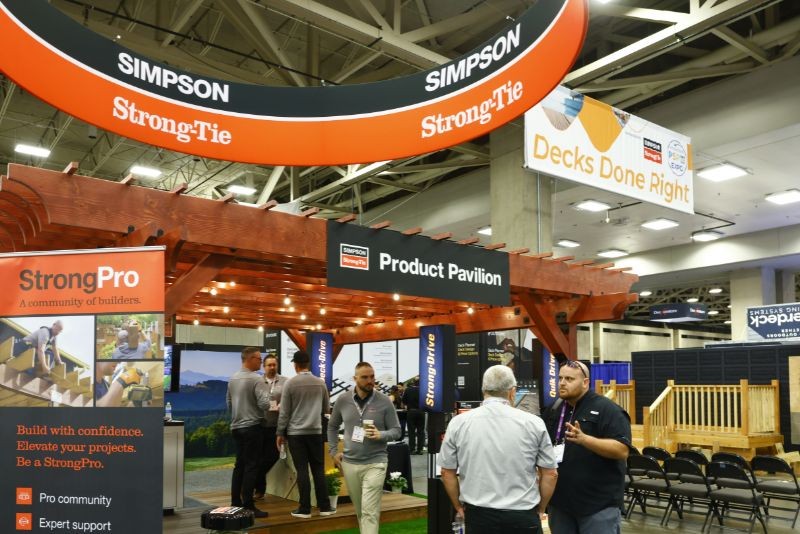 Simpson Strong Tie at Deck Expo