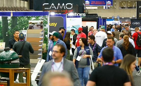 Crowded Expo Hall