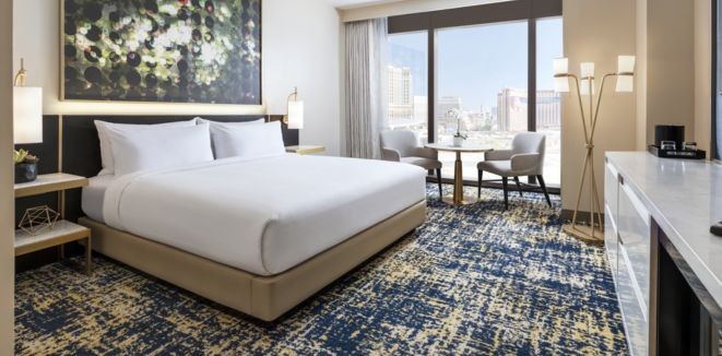 A luxurious Las Vegas hotel