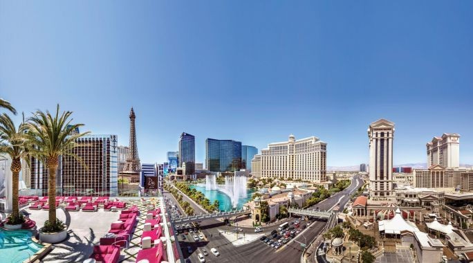 Las Vegas Strip during the day