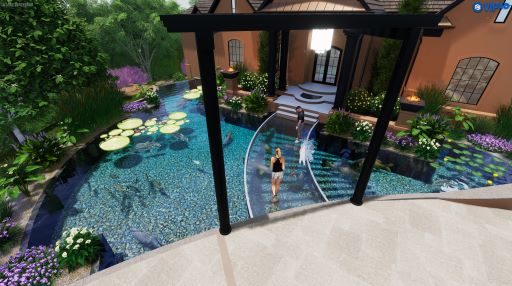 Entry photo from Ned Druart of Austin Pool Designs