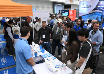 Attendees at International Pool Spa Patio Expo.